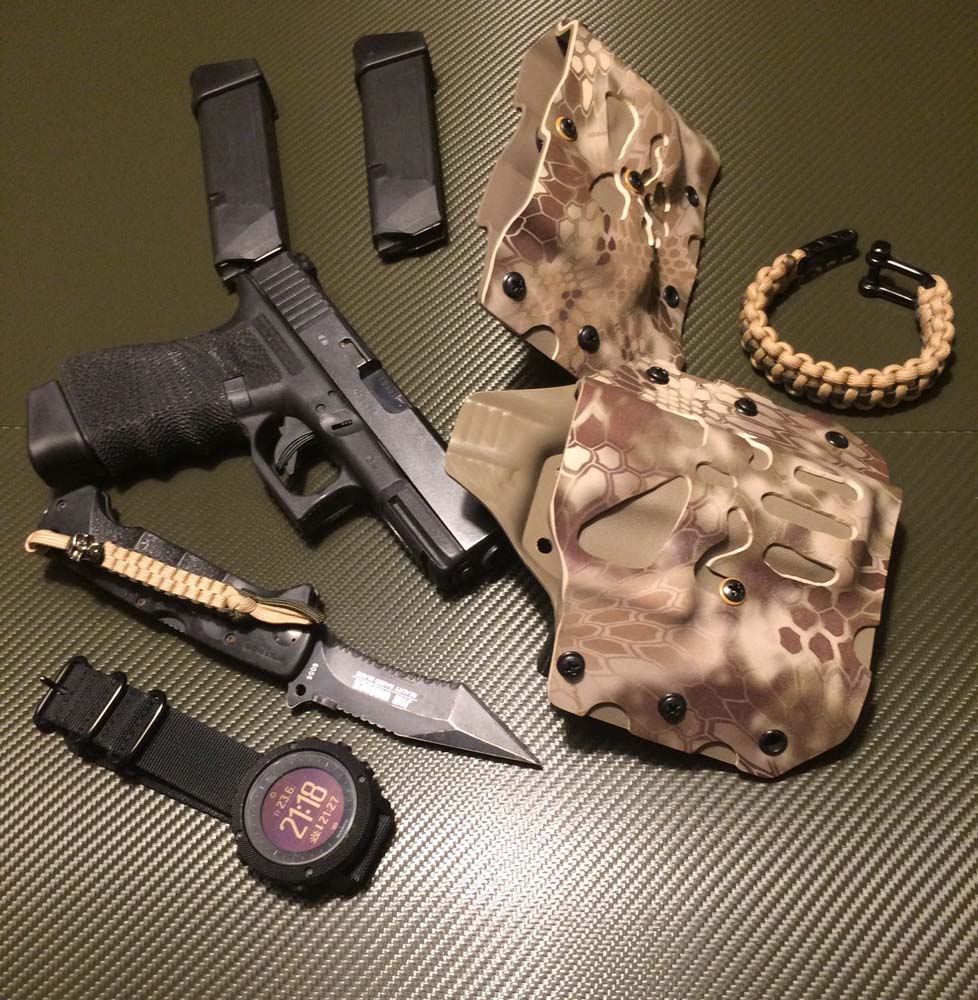 KYDEX Material f&uuml;r massgefertigte Holster Schweiz